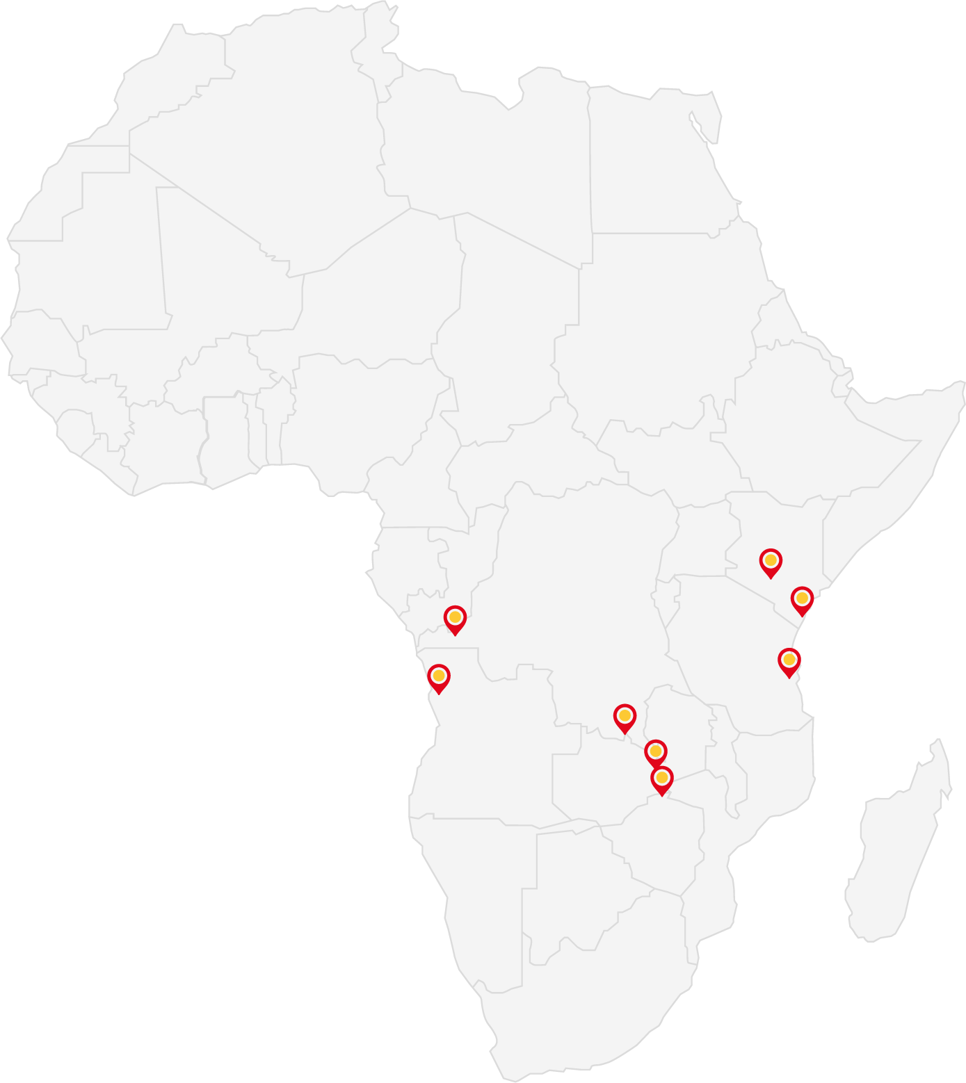Africa Logistics Map